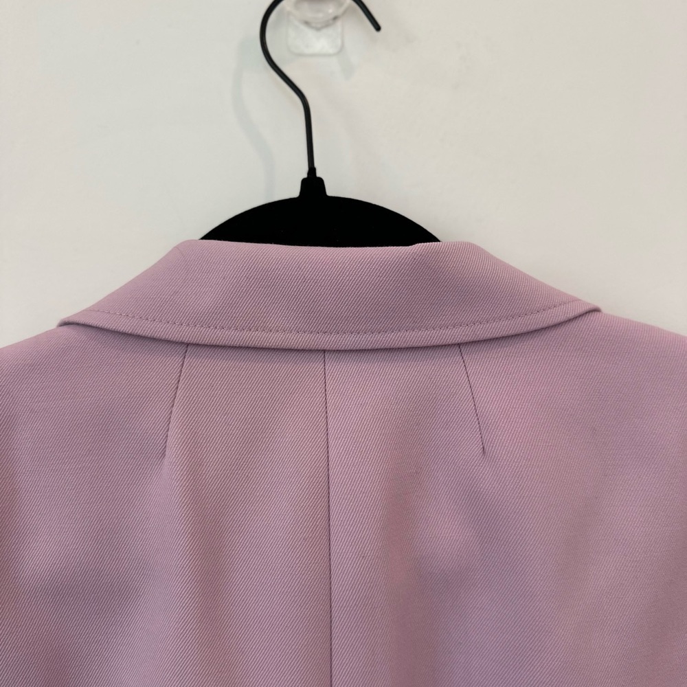 J.Crew NWT Shrunken Blazer Lavender Wool Blend Size 16 - Picture 7 of 9